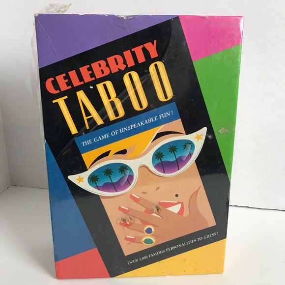 NEW Milton Bradley Celebrity Taboo Board Game New In Box - Picture 1 of 4
